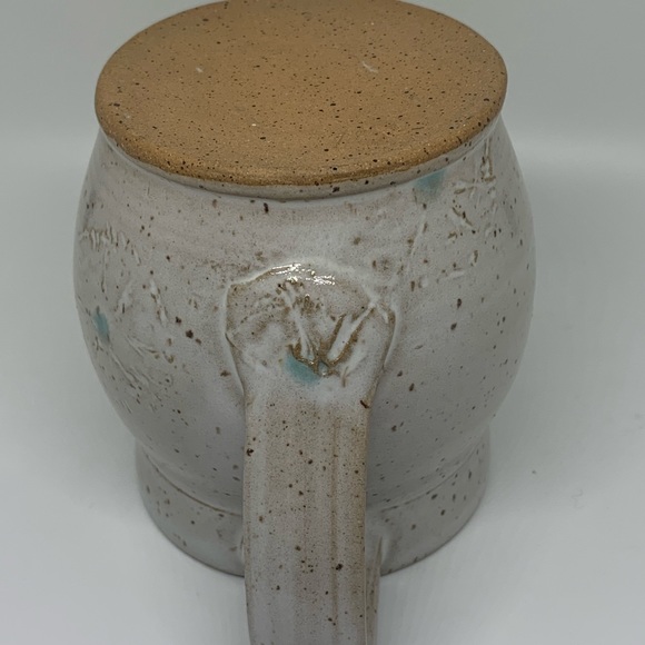 Hand crafted GLAZED ART POTTERY MUG - Picture 9 of 12